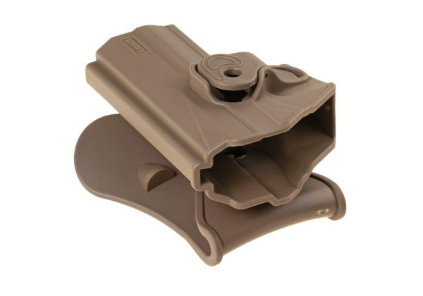 Amomax Paddle Holster für KWA USP / USP Compact Dark Earth