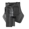 Amomax Universal Paddle Holster for Rail Pistols Black Amomax Universal Paddle Holster for Rail Pistols Black