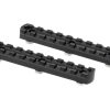 Ares 4 Inch M-LOK Rail 2-Pack Black