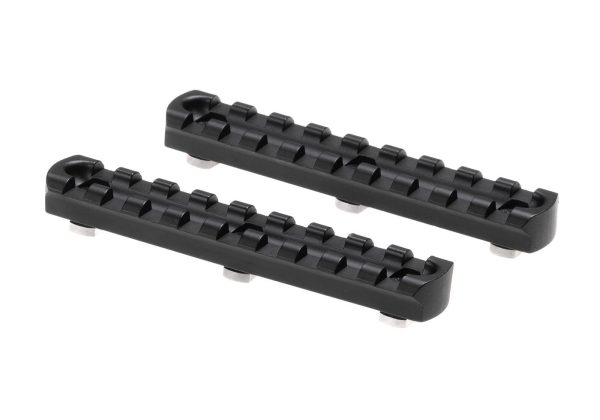 Ares 4 Inch M-LOK Rail 2-Pack Black