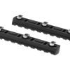 Ares 4 Inch M-LOK Rail 2-Pack Black