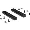 Ares 4 Inch M-LOK Rail 2-Pack Black