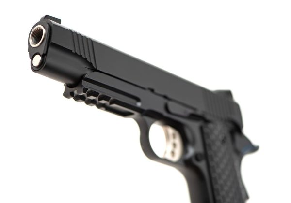 Army Armament M1911 Tactical Full Metal GBB Black