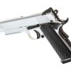 Army Armament M1911 Tactical Full Metal GBB Silver