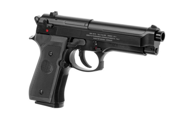 Beretta M92 FS Metal Slide Spring Gun Black