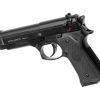 Beretta M92 FS Metal Slide Spring Gun Black