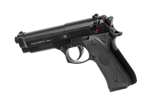 Beretta M92 FS Metal Slide Spring Gun Black