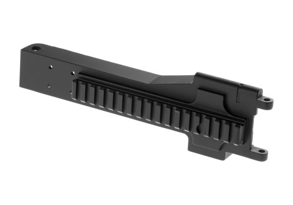 Classic Army M249 Metal Feed Cover with Rail Black