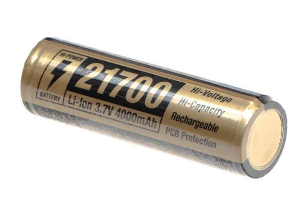 Clawgear 21700 Battery 3.7V 4000mAh Clawgear 21700 Battery 3.7V 4000mAh