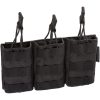 Clawgear 5.56mm Open Triple Mag Pouch Core Black Clawgear 5.56mm Open Triple Mag Pouch Core Black