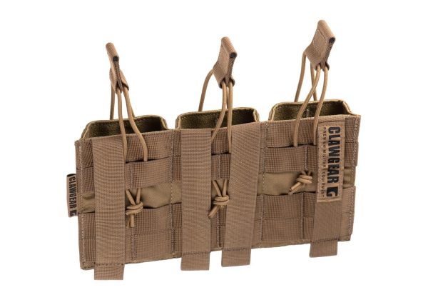 Clawgear 5.56mm Open Triple Mag Pouch Core Coyote Clawgear 5.56mm Open Triple Mag Pouch Core Coyote