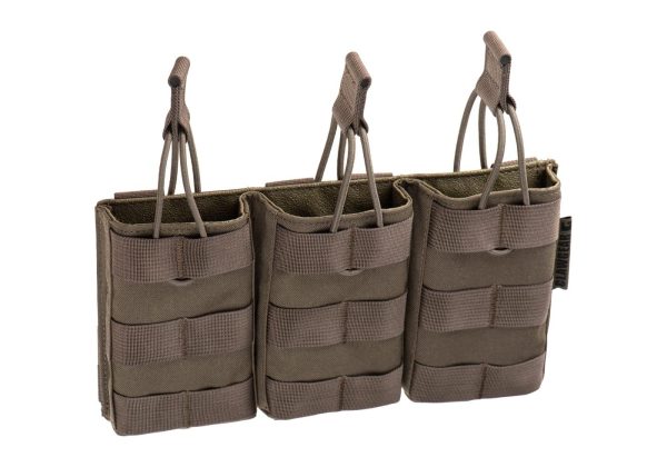 Clawgear 5.56mm Open Triple Mag Pouch Core RAL7013 Clawgear 5.56mm Open Triple Mag Pouch Core RAL7013