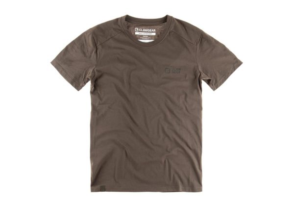 Clawgear Basic Tee Stonegrey Olive XS Clawgear Basic Tee Stonegrey Olive XS