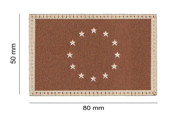Clawgear EU Flag Patch Brown Clawgear EU Flag Patch Brown