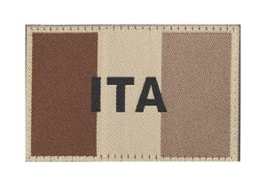 Clawgear Italy Flag Patch Desert