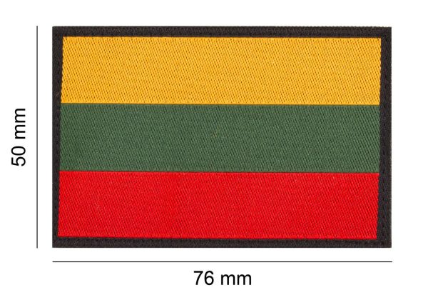 Clawgear Lithuania Flag Patch Multicolor Clawgear Lithuania Flag Patch Multicolor