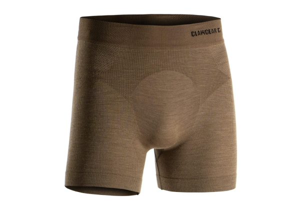 Clawgear Merino Seamless Boxer Stonegrey Olive M