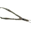Clawgear One Point Elastic Support Sling Paracord RAL7013