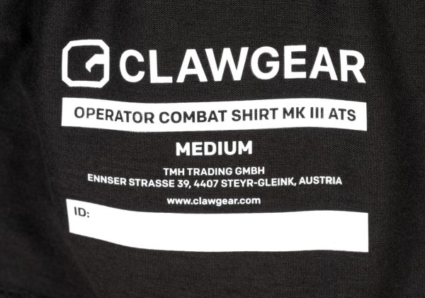 Clawgear Operator Combat Shirt MK III ATS Flex Black M