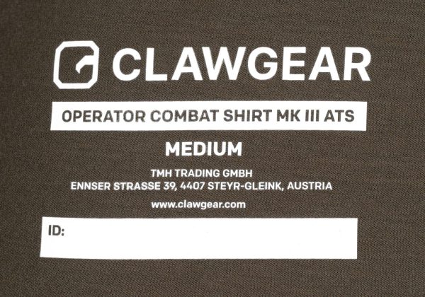 Clawgear Operator Combat Shirt MK III ATS Flex Stonegrey Olive XL Clawgear Operator Combat Shirt MK III ATS Flex Stonegrey Olive XL