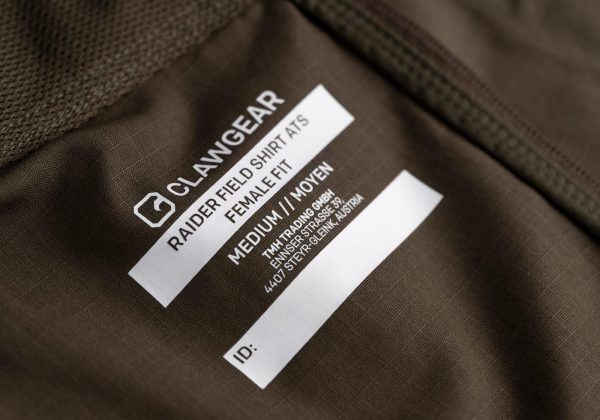 Clawgear Raider Field Shirt ATS Female Fit Stonegrey Olive S Clawgear Raider Field Shirt ATS Female Fit Stonegrey Olive S