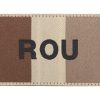 Clawgear Romania Flag Patch Desert Clawgear Romania Flag Patch Desert
