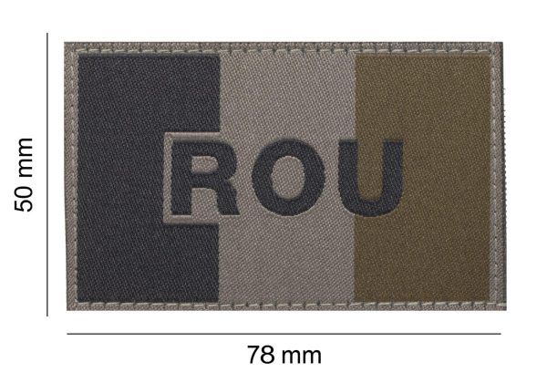 Clawgear Romania Flag Patch RAL7013 Clawgear Romania Flag Patch RAL7013