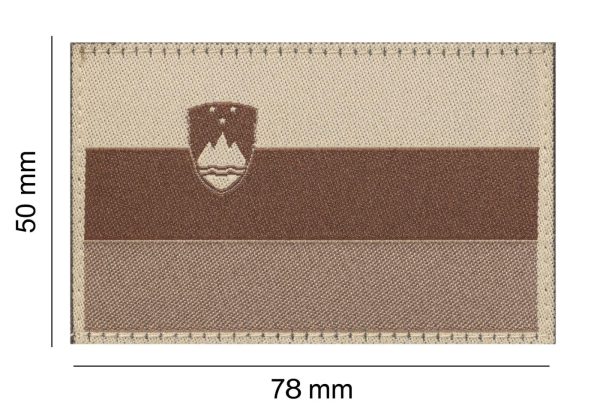 Clawgear Slovenia Flag Patch Desert