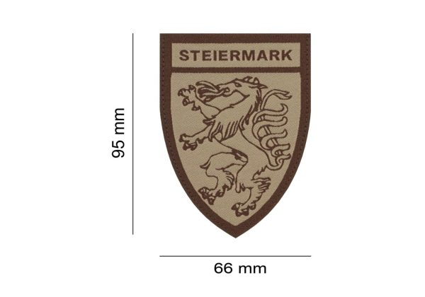 Clawgear Steiermark Shield Patch Desert