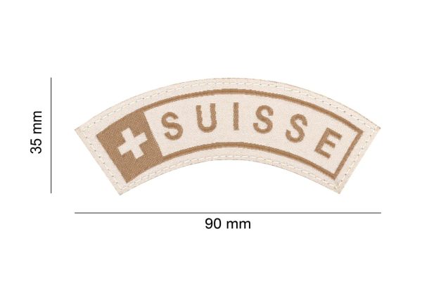 Clawgear Suisse Small Tab Patch Desert Clawgear Suisse Small Tab Patch Desert