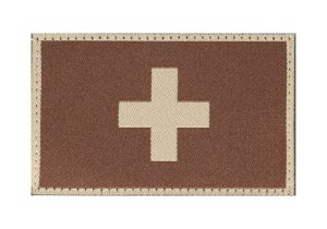 Clawgear Switzerland Flag Patch Desert Clawgear Switzerland Flag Patch Desert