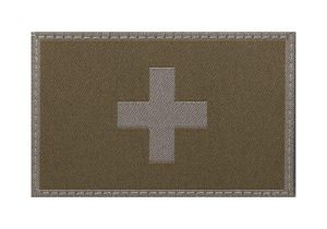 Clawgear Switzerland Flag Patch RAL7013
