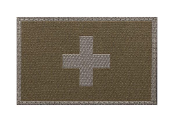 Clawgear Switzerland Flag Patch RAL7013