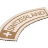 Clawgear Switzerland Small Tab Patch Desert