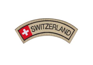 Clawgear Switzerland Small Tab Patch Multicolor