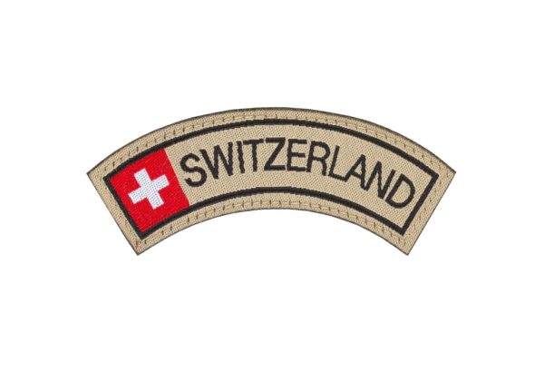 Clawgear Switzerland Small Tab Patch Multicolor