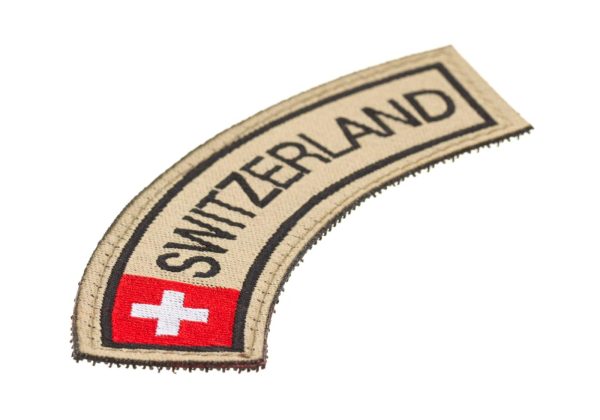 Clawgear Switzerland Small Tab Patch Multicolor