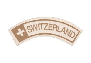 Clawgear Switzerland Tab Patch Desert