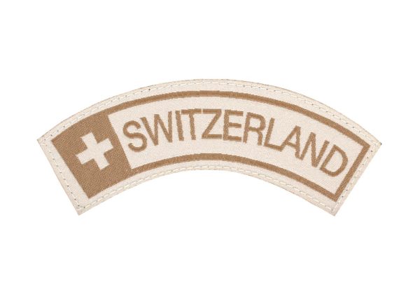Clawgear Switzerland Tab Patch Desert