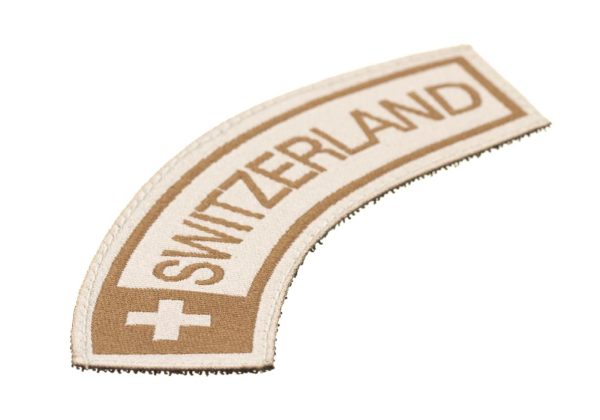 Clawgear Switzerland Tab Patch Desert