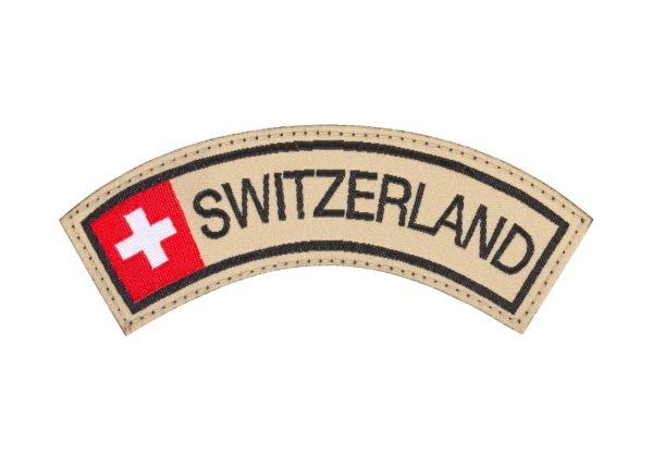 Clawgear Switzerland Tab Patch Multicolor