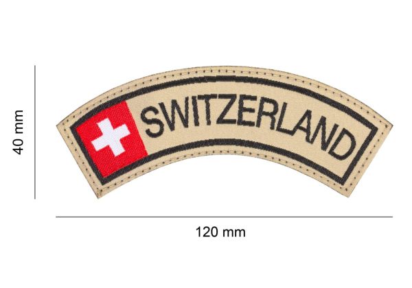 Clawgear Switzerland Tab Patch Multicolor