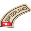 Clawgear Switzerland Tab Patch Multicolor