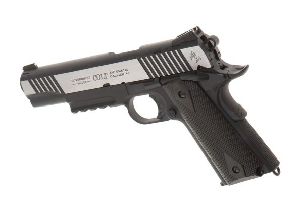 Colt 1911 Rail Co2 Dual Tone