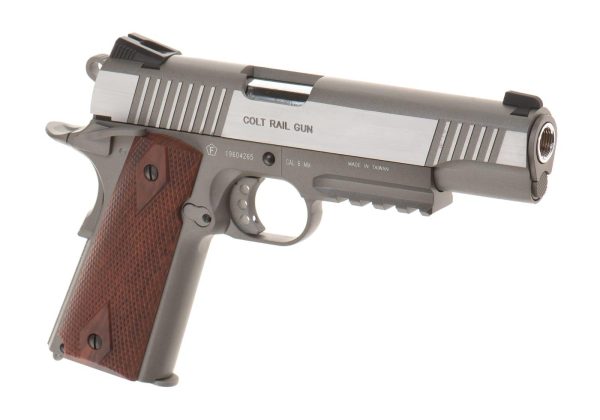 Colt 1911 Rail Co2 Stainless