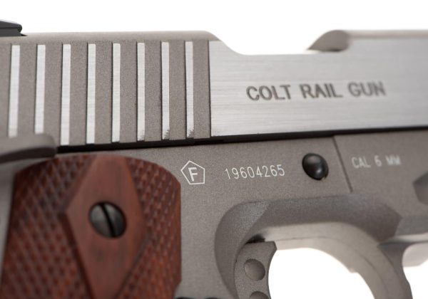 Colt 1911 Rail Co2 Stainless