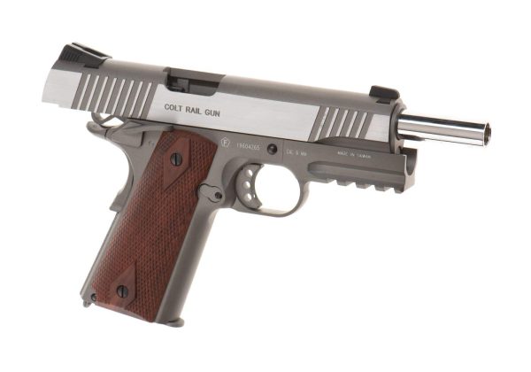 Colt 1911 Rail Co2 Stainless