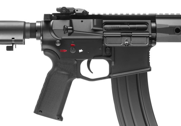 Cyma CM097E M4 Platinum Full Metal PDW Stock Version Black