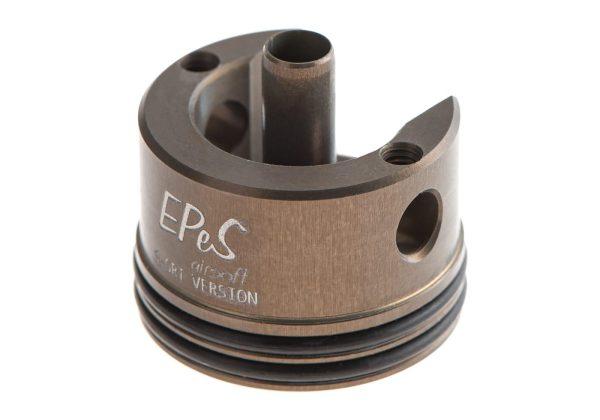 EpeS Cylinder Head for AEG H+PTFE V2/3 Short Nozzle Length No Pad EpeS Cylinder Head for AEG H+PTFE V2/3 Short Nozzle Length No Pad