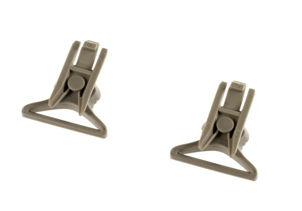 FMA Goggle Swivel Clips 36mm Foliage Green FMA Goggle Swivel Clips 36mm Foliage Green